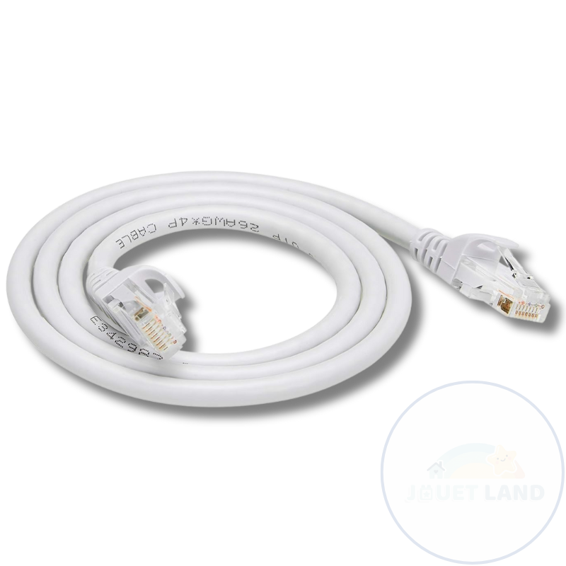 Cable de conexión Ethernet RJ45 Cat-6 sin enganches, 91.44 cm, Amazon Basics.