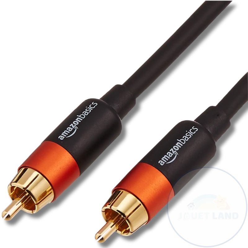Cable coaxial de audio digital Amazon Basics  1.2m